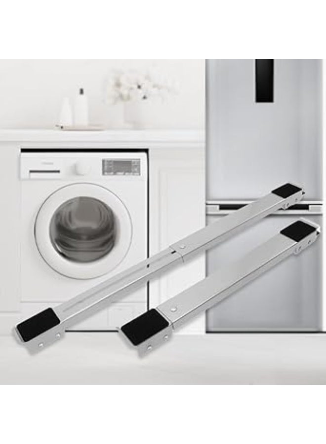 HEXAR 2pc Furniture Movers Appliance Rollers 225kg Heavy Duty, 70cm Extendable Rollers for Moving Washing Machine, Dryers, Refrigerators, Furniture Dolly - Image 1